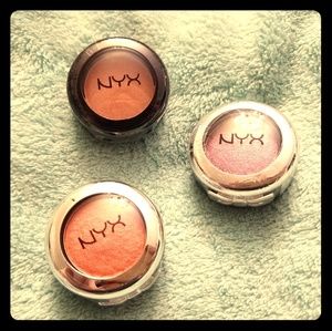 NYX 3 Eyeshadow Singles